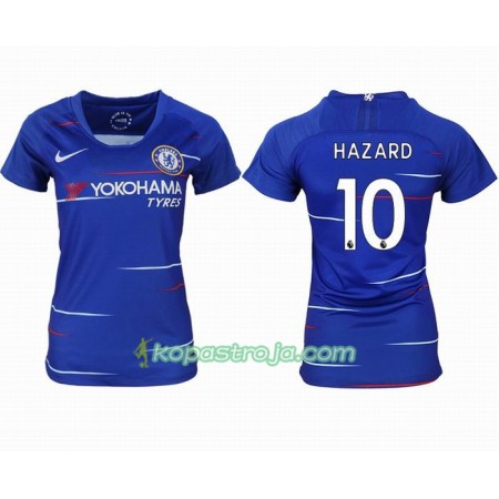 Billiga Fotbollströjor Chelsea HAZARD 10 Dam Hemma tröja 2018/19 Kortärmad